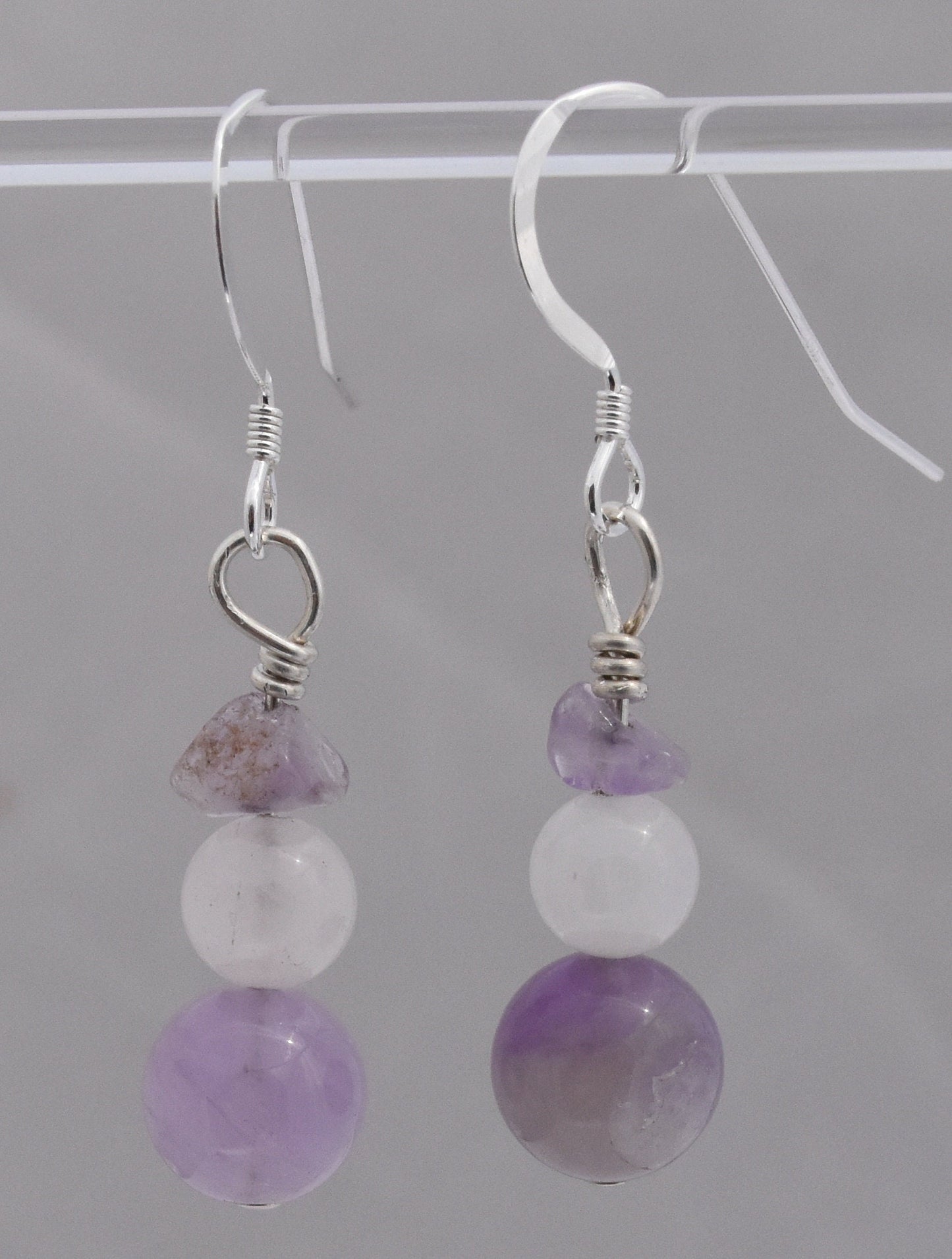 Amethyst Drop Earrings