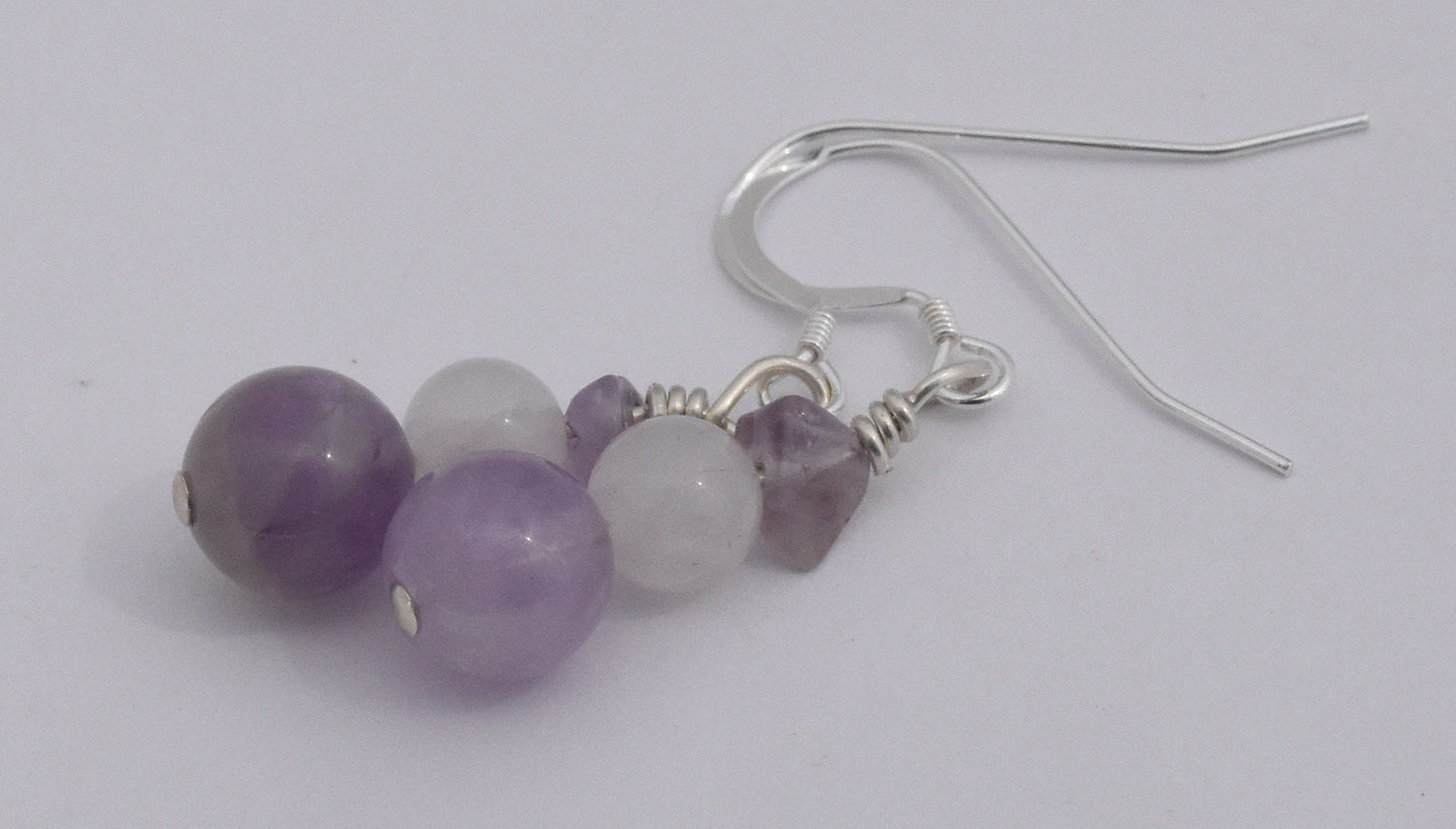 Amethyst Drop Earrings