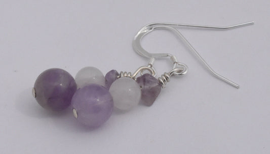 Amethyst Drop Earrings