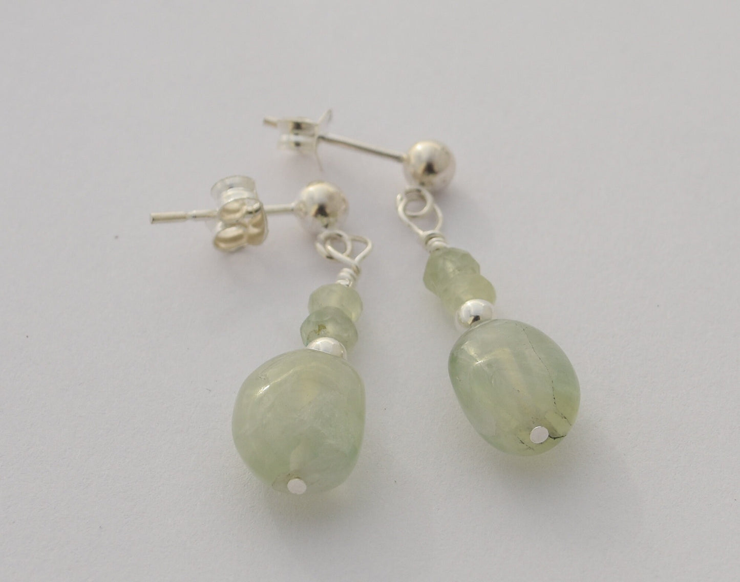 Prehnite Earrings