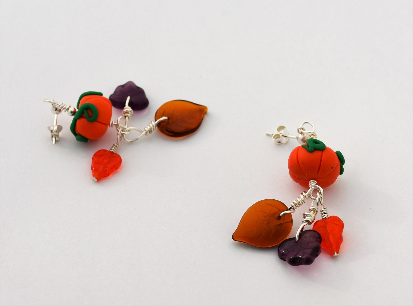 Pumpkin Earrings