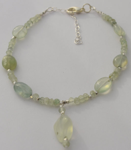 Prehnite Ankle Bracele
