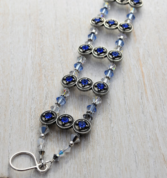 Crystal Two Strand Bracelet