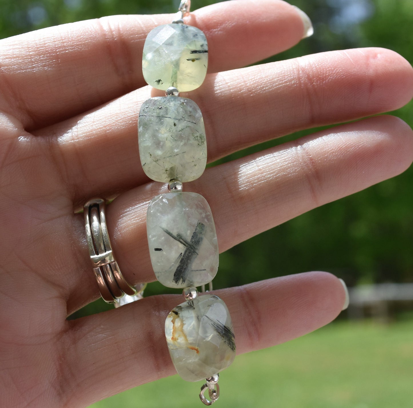 Quartz Nugget Bracelet