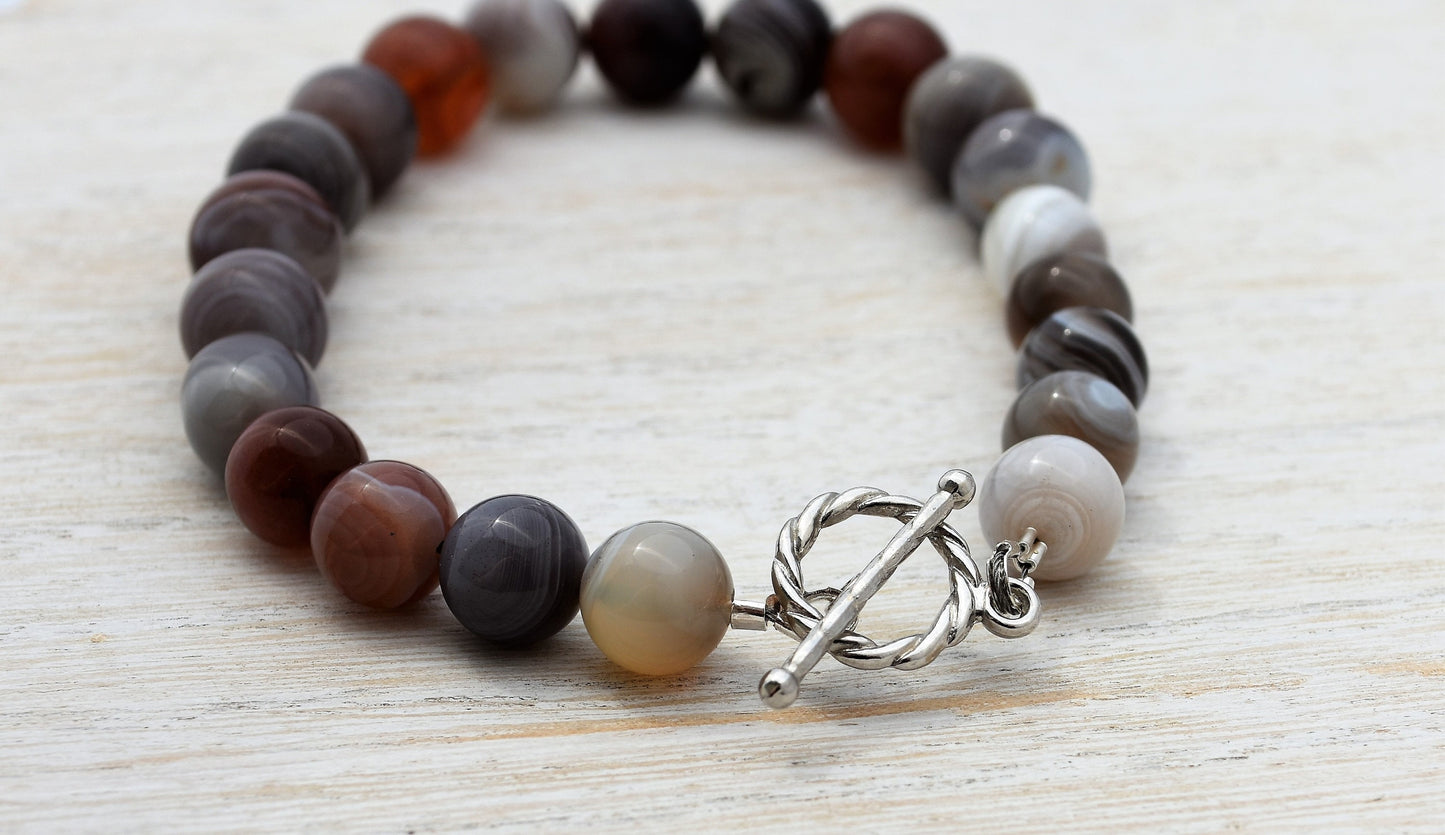 Botswana Agate Bracelet