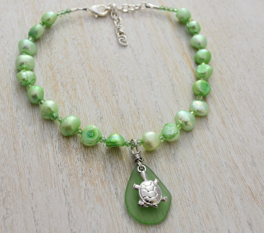 Turtle Ankle Bracelet