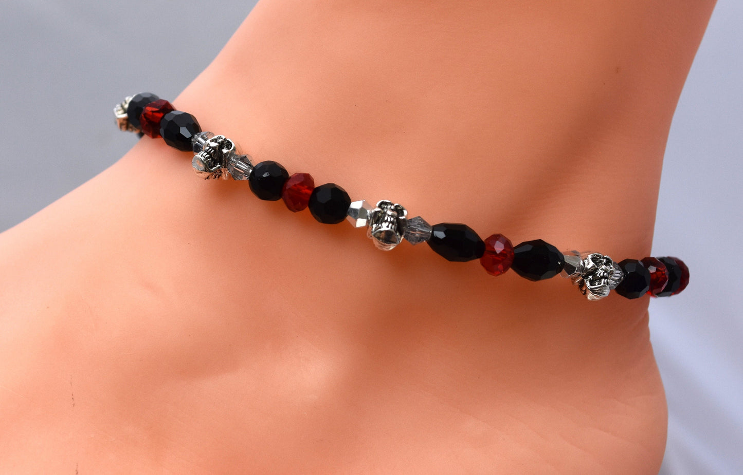 Skull Ankle Bracelet,